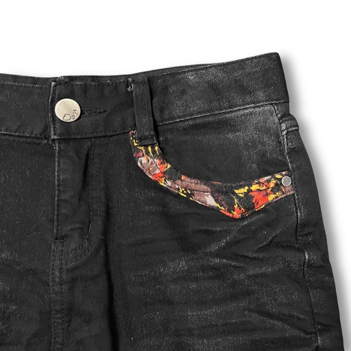 (30) 빈티지 흑청 워싱 데님 미니스커트 S 상품이미지3