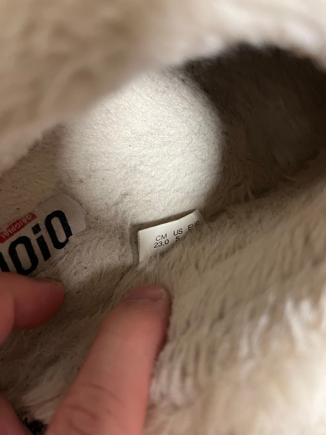 오아이오아이 oioi 어그 슈즈 225 상품이미지4