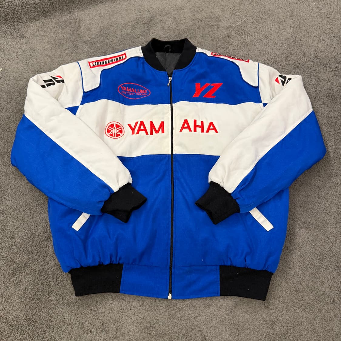 [ XL ] 야마하 빈티지 모터사이클 레이싱 봄버 자켓 상품이미지2