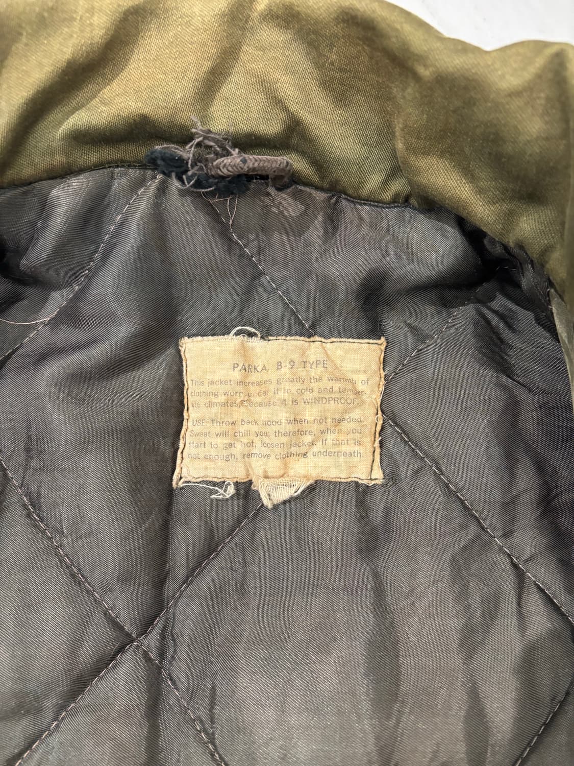 40s~50s B-9 TYPE Parka 상품이미지8