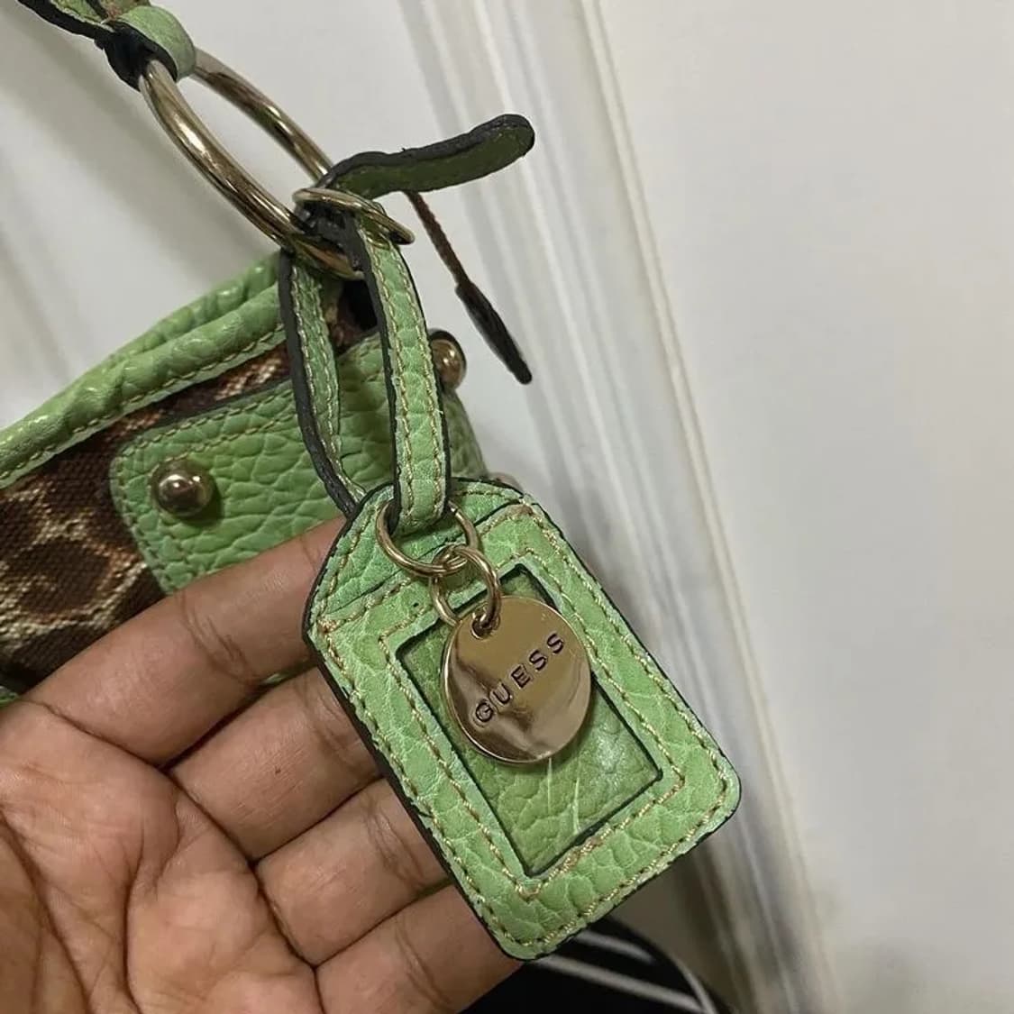  GUESS게스 Y2k 레오파드 숄더백 상품이미지5