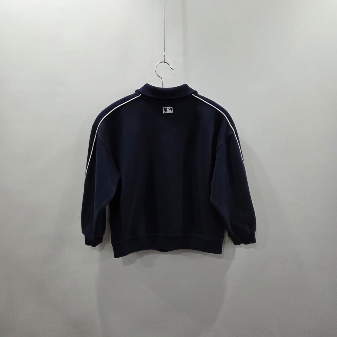 MLB 키즈 피케 하프집업 카라 맨투맨 네이비 130  상품이미지4