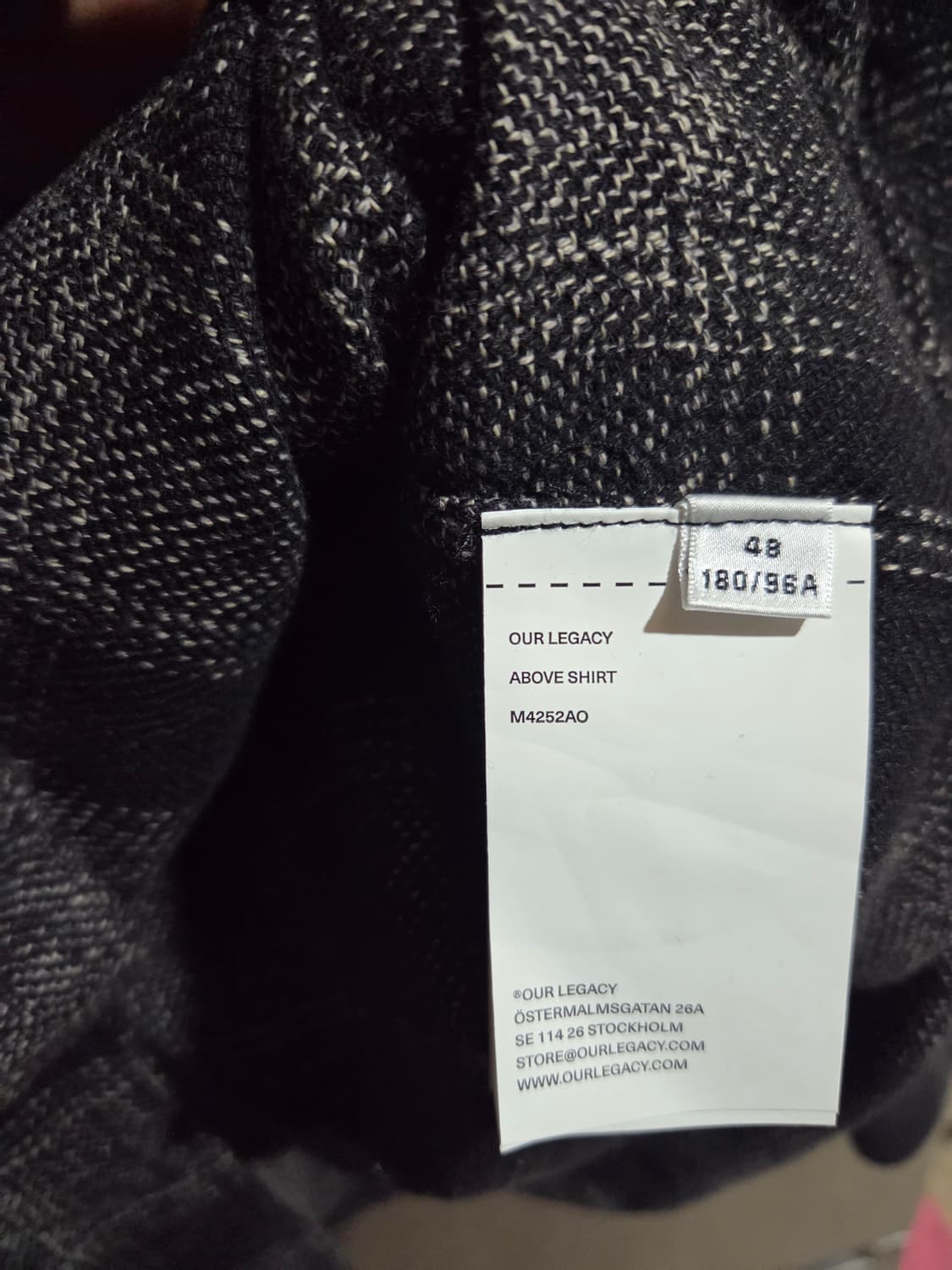 아워레가시 어보브셔츠 오클랜드 로우 트위스트 사이즈48 상품이미지5