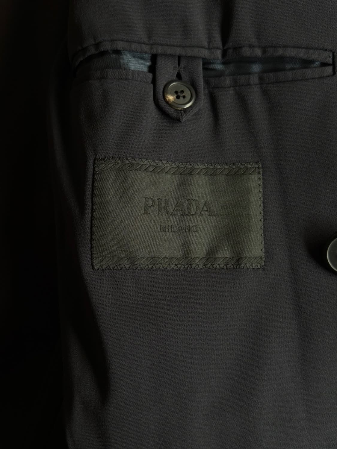 PRADA 프라다 더블 브레스티드 자켓 100 상품이미지4