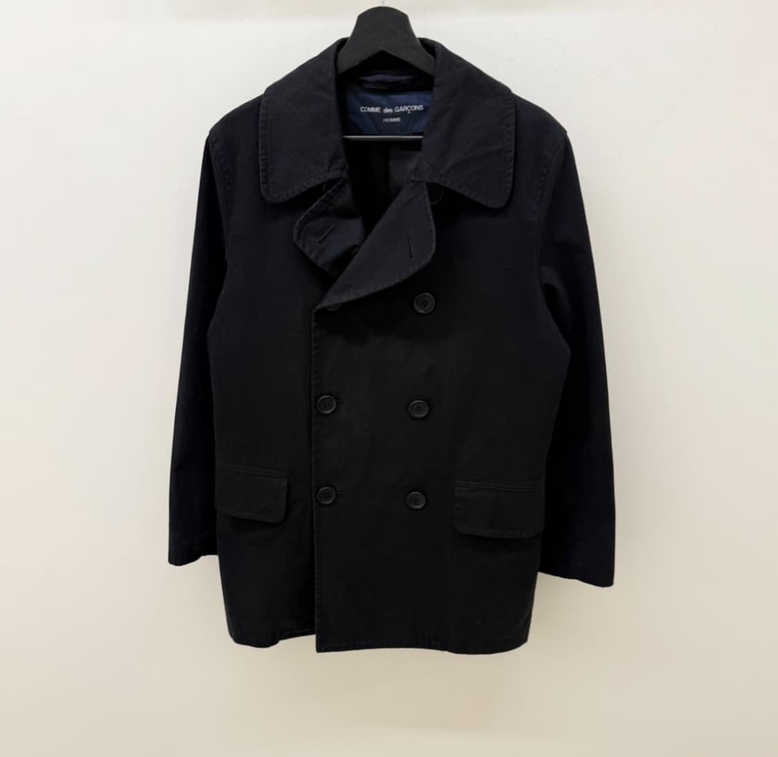 꼼데가르송 옴므 코튼 피코트 상품이미지3