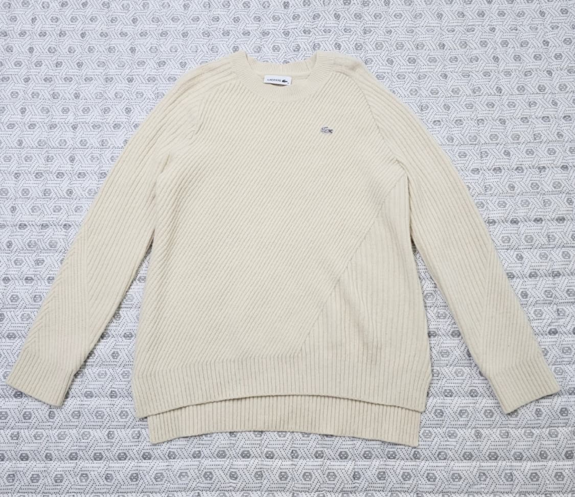 라코스테 아이보리 리브 니트 95 상품이미지6