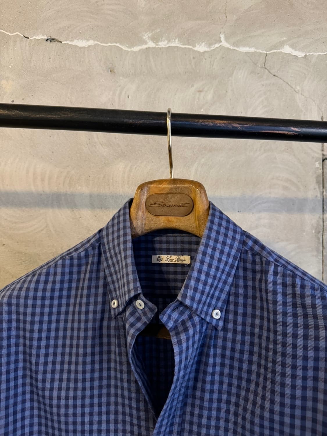 로로피아나 버튼다운 셔츠 100 상품이미지2