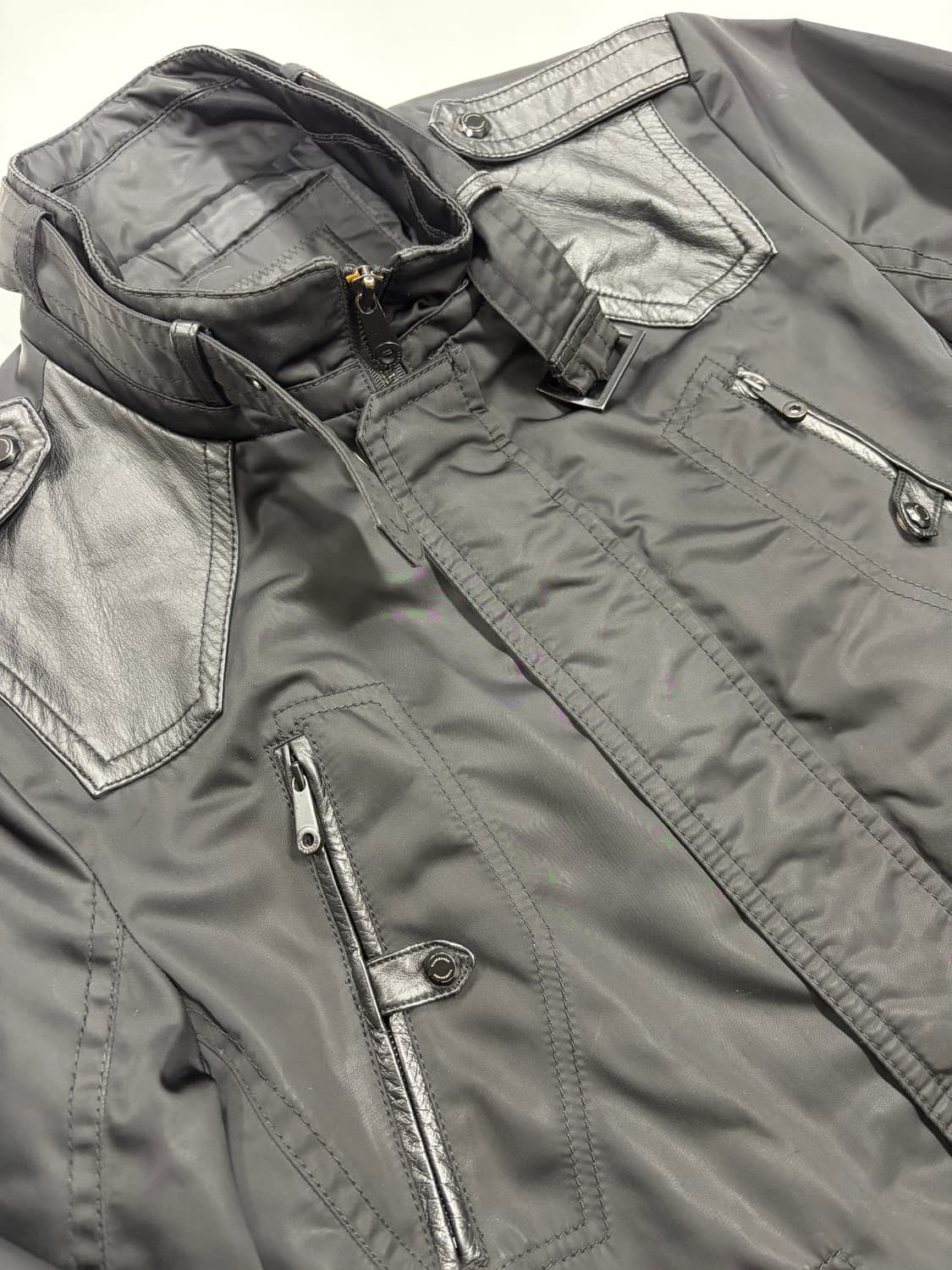 지이크 유틸리티 소가죽 자켓 상품이미지2