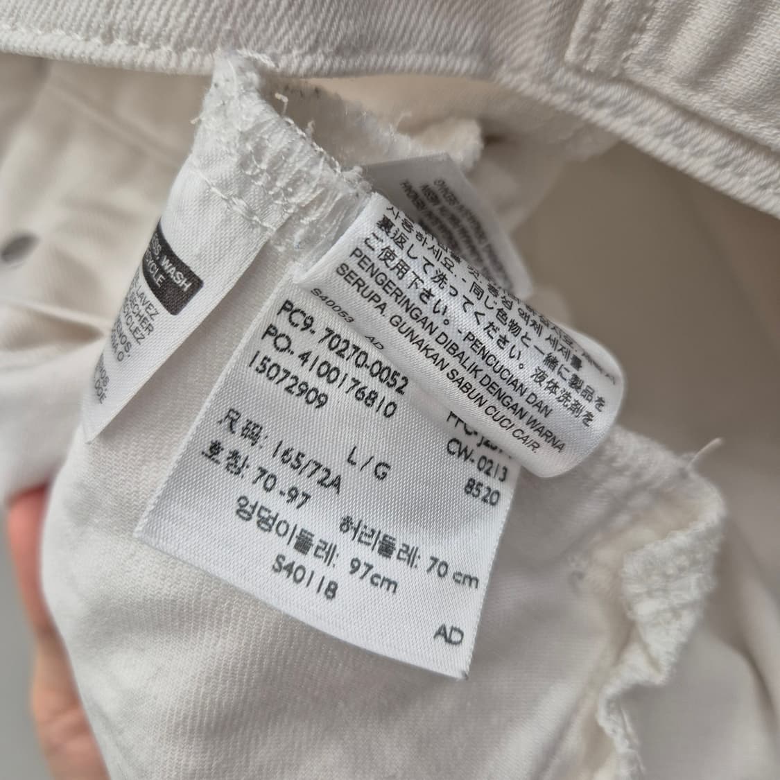 리바이스 여성 오리지널 트러커 자켓 L 상품이미지5