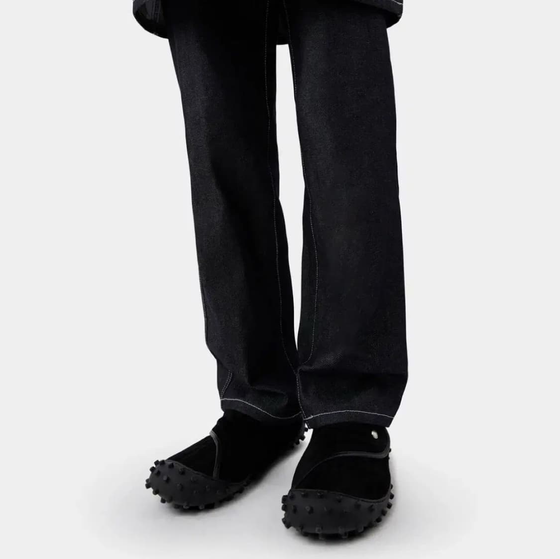 써네이 밀레치오디 테이프 스니커즈 슬립온 블랙 42 새상품 상품이미지2