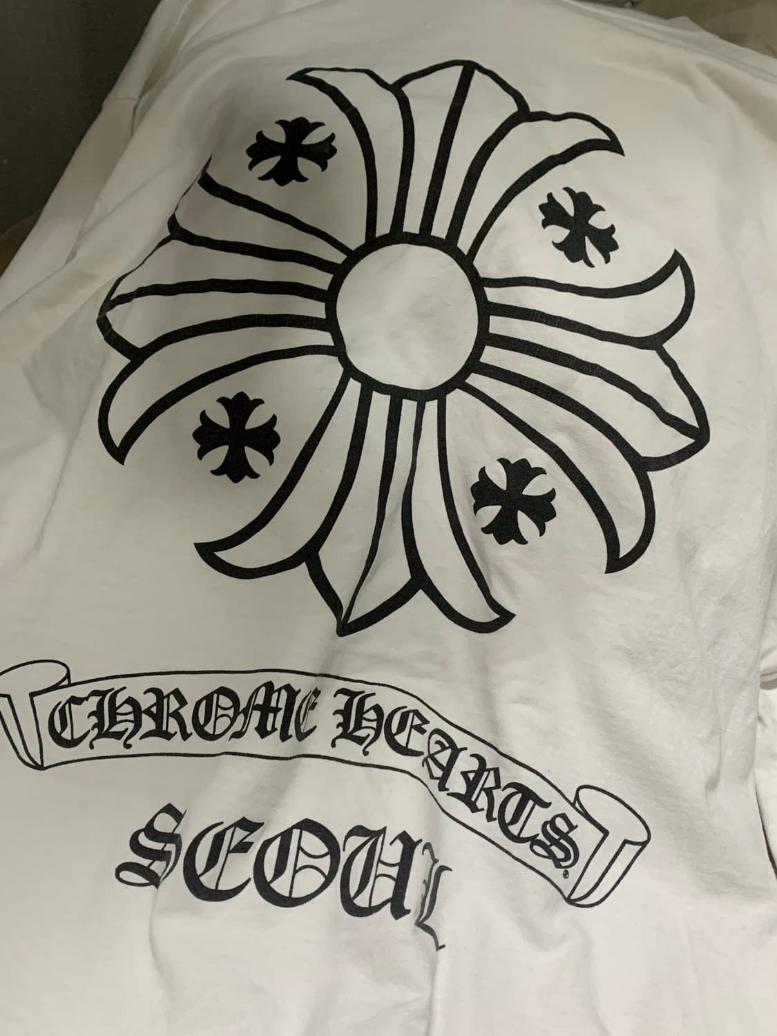 크롬하츠 롱슬리브 서울 화이트 M 상품이미지1