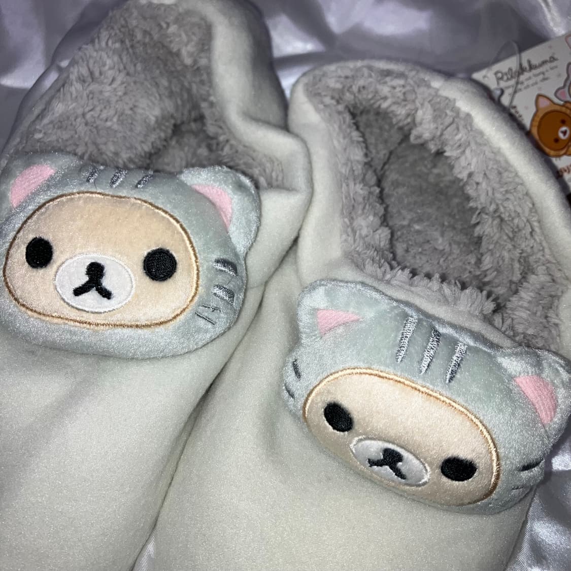 고전 코리락쿠마 고양이 슬리퍼 실내화 상품이미지5