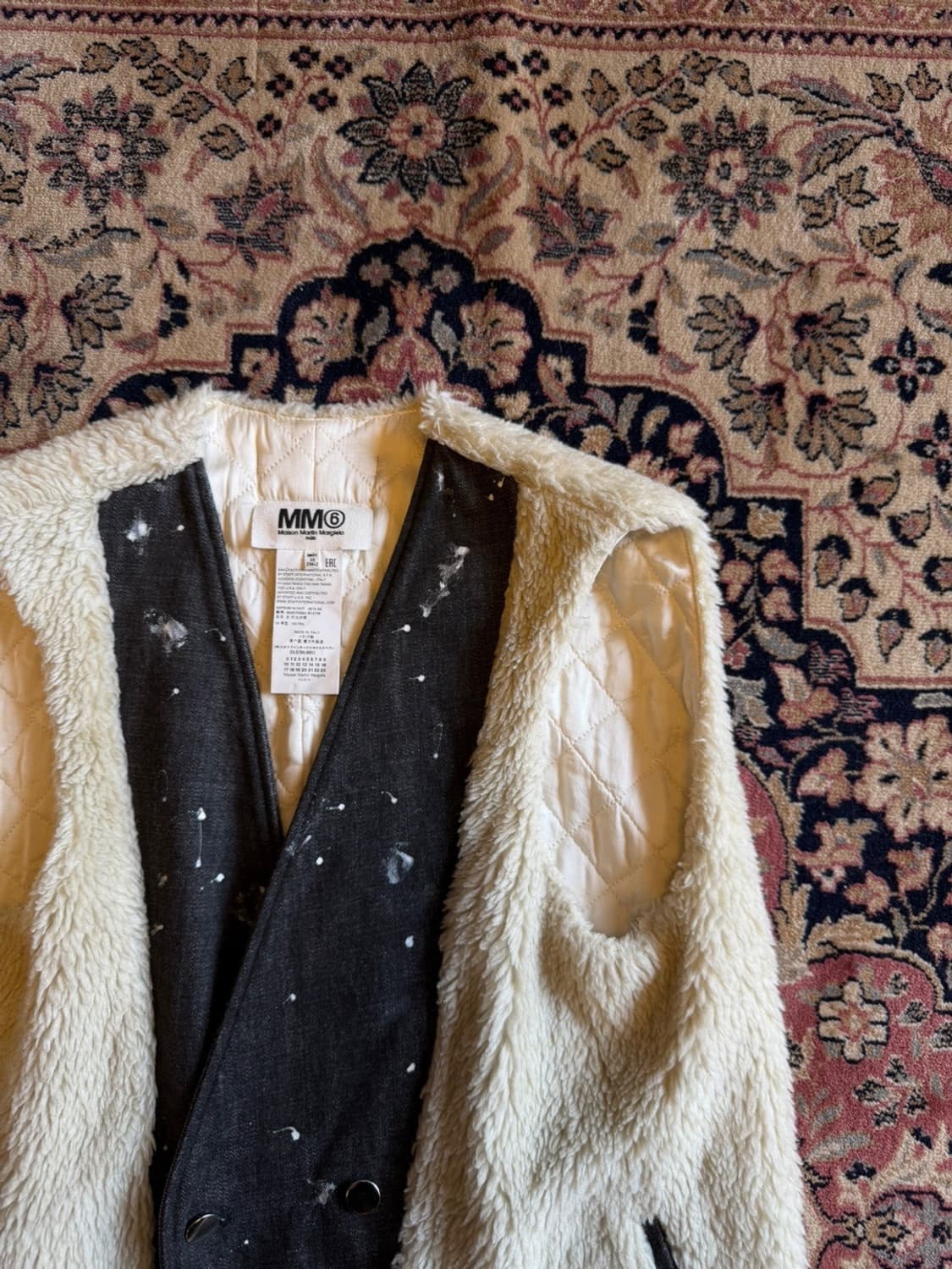 마르지엘라mm6 시어링 베스트 여성66 상품이미지2