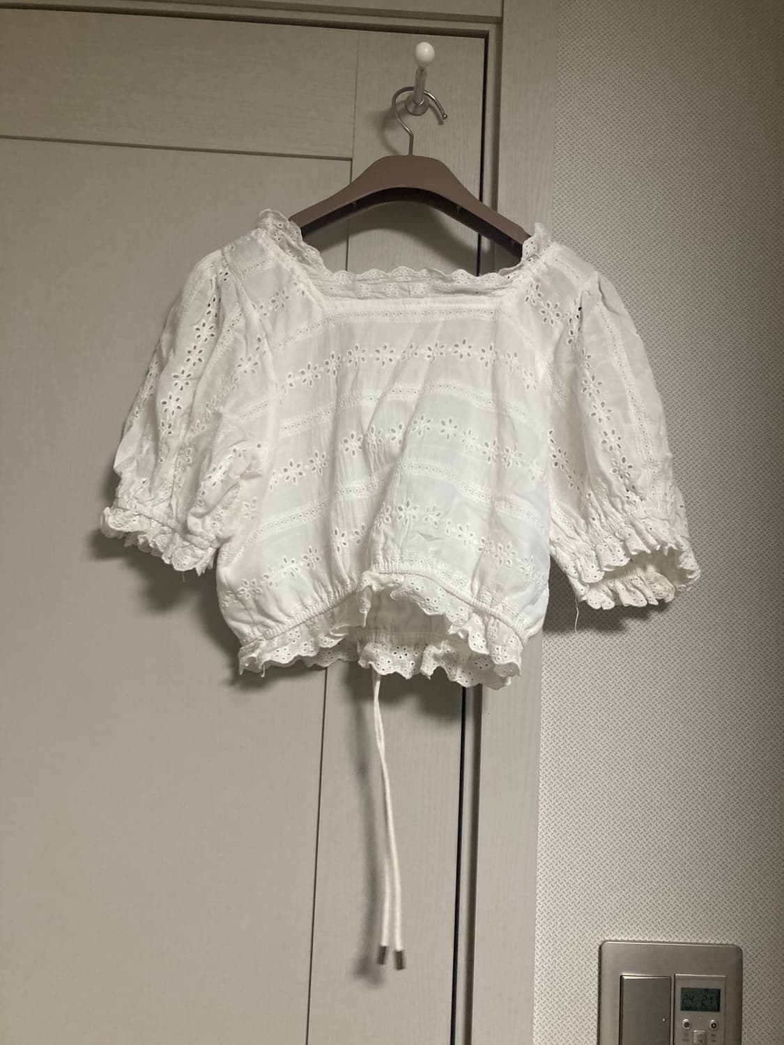 여성용 여름 반팔 블라우스  상품이미지3