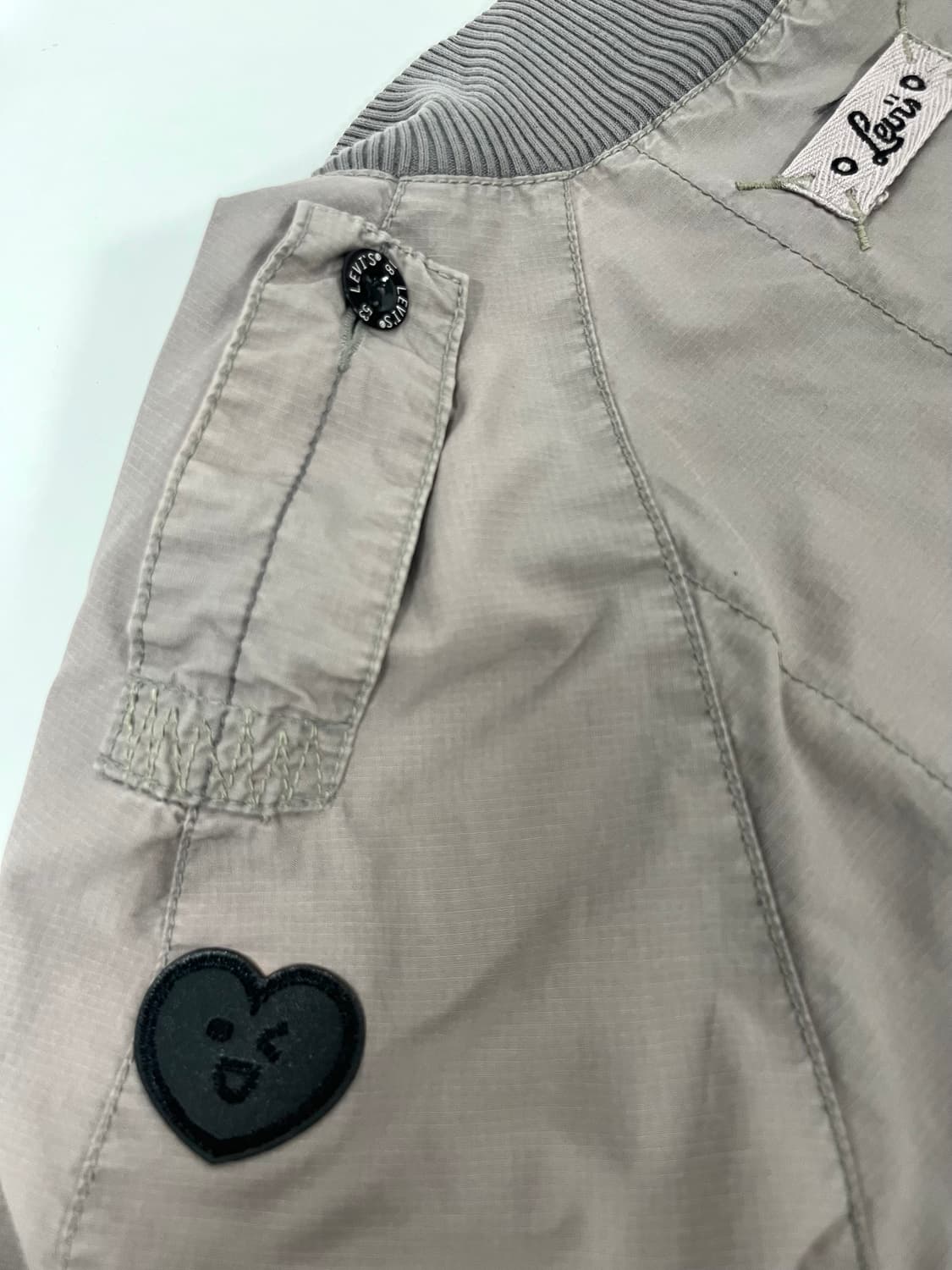 [L] 리바이스 스탠실 스컬 자켓 상품이미지9