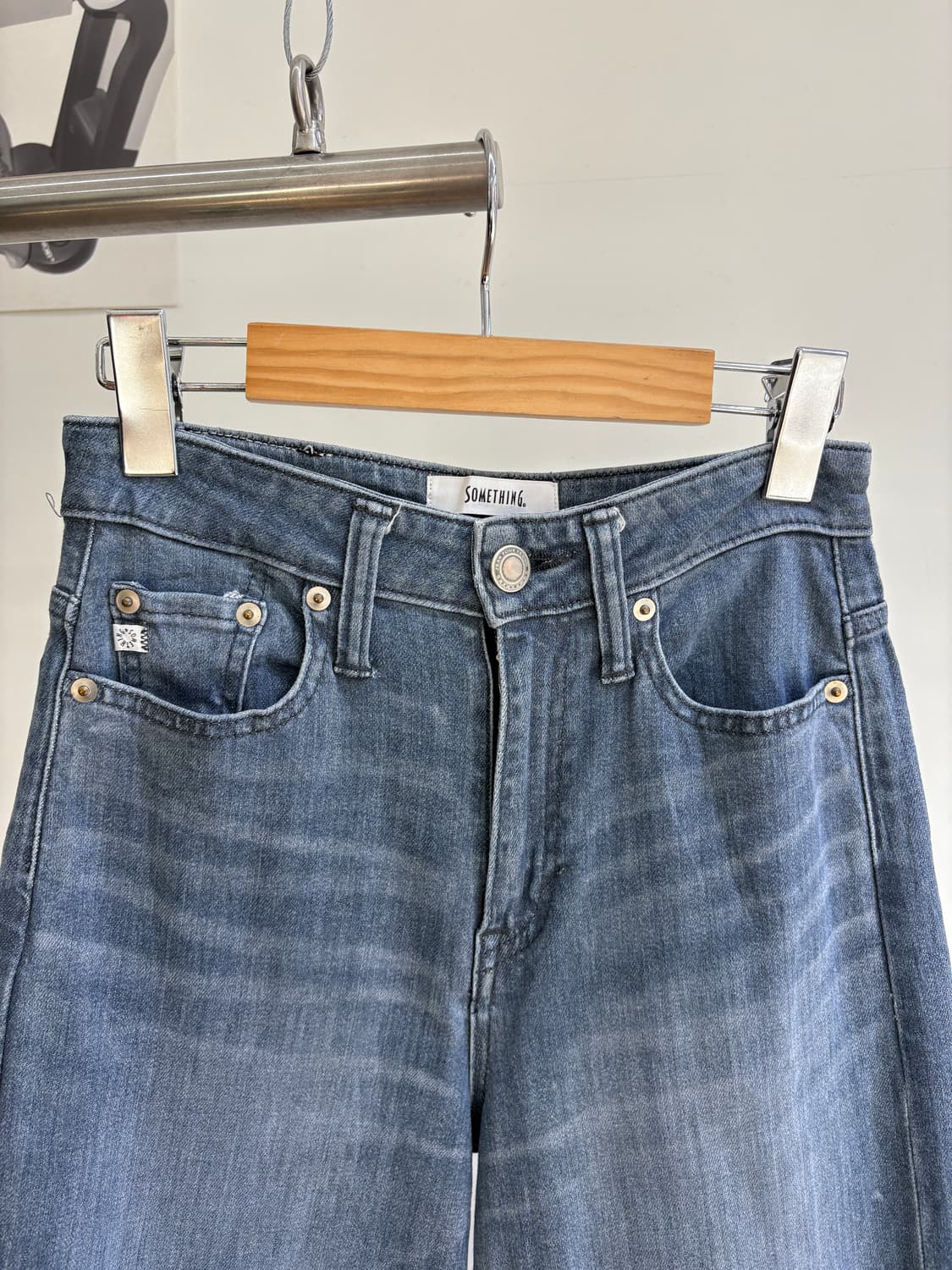 SOMETHING (Made in Japan) 데님팬츠 상품이미지2