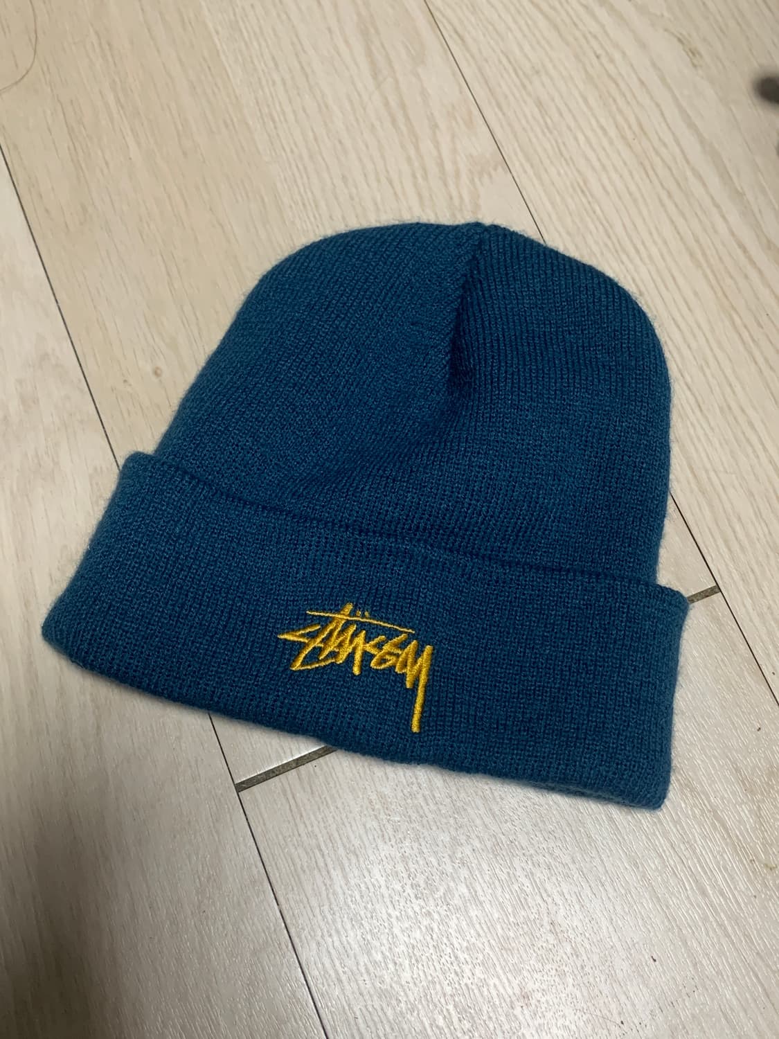 스투시 스탁 커프 비니 블루 상품이미지2