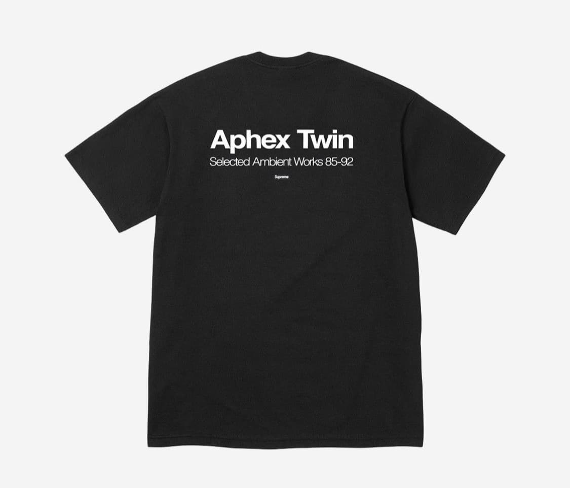 새상품) 슈프림 25ss 에이펙스 트윈 Aphex Twin 티셔츠 L 상품이미지2