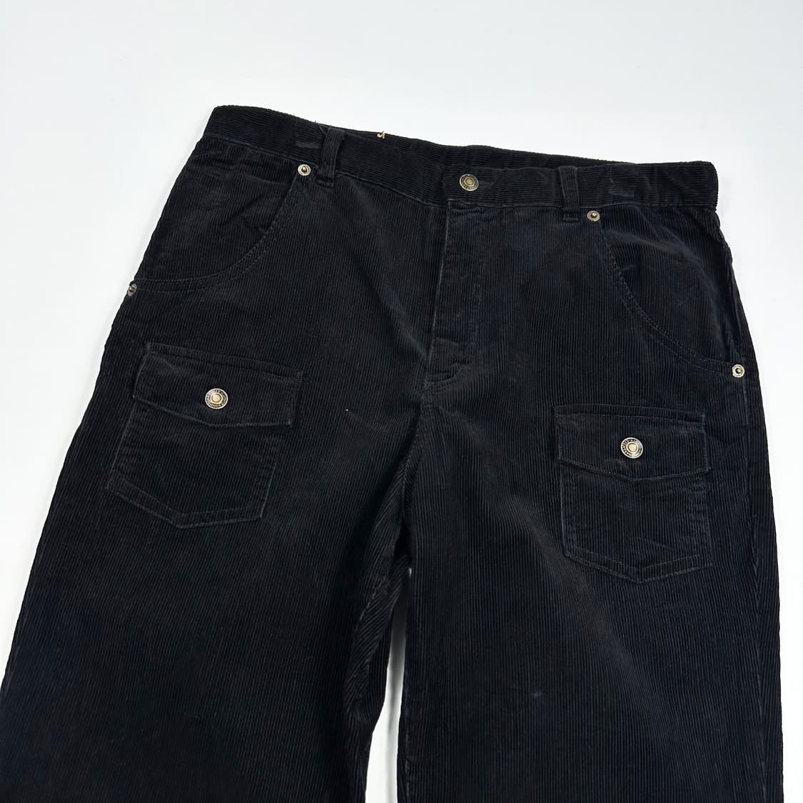 VTG 빈티지 재팬 블랙 부츠컷 코듀로이 팬츠 (30인치 여성추천) 상품이미지4