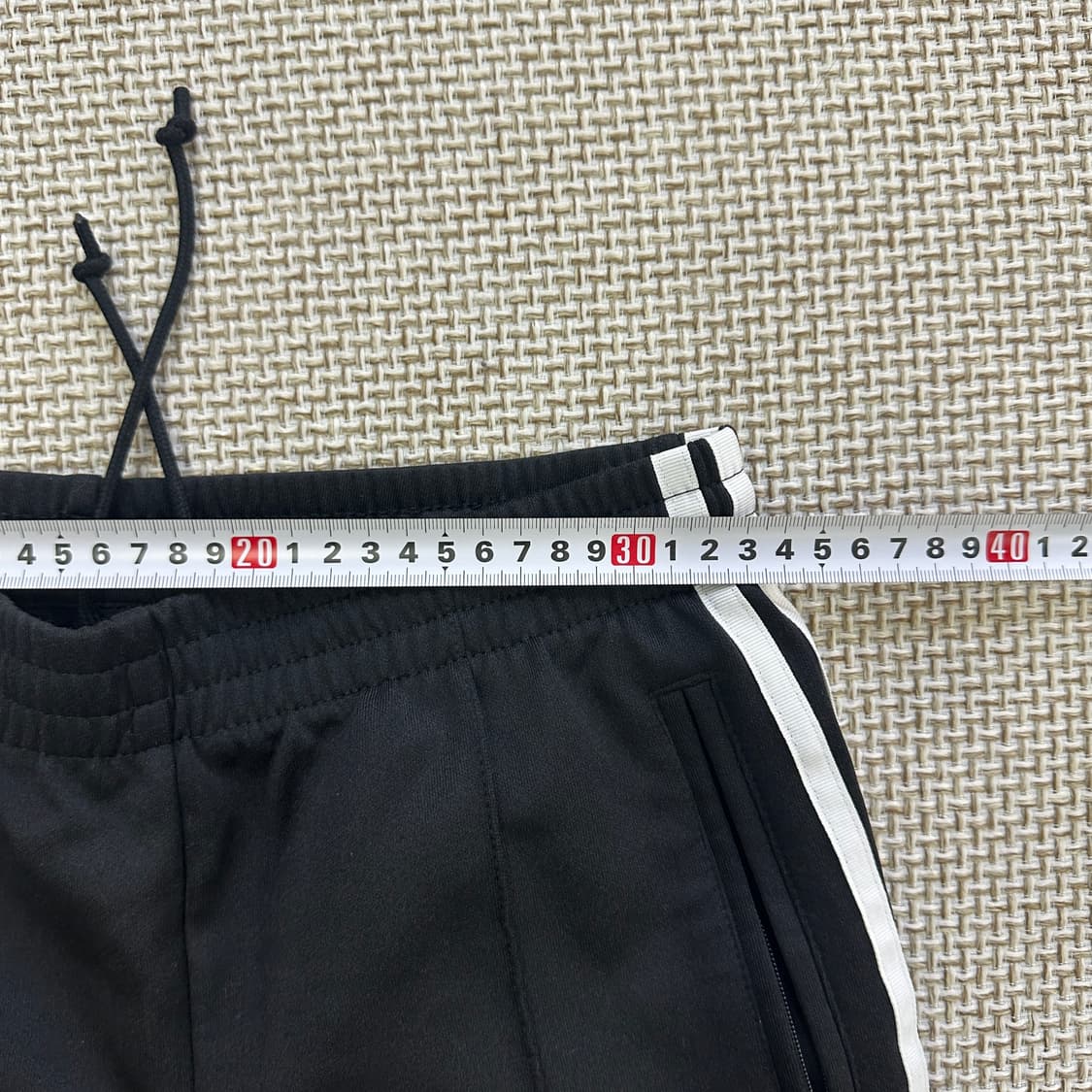 XS 아디다스 발목지퍼 슬림 바지 0429D 상품이미지5