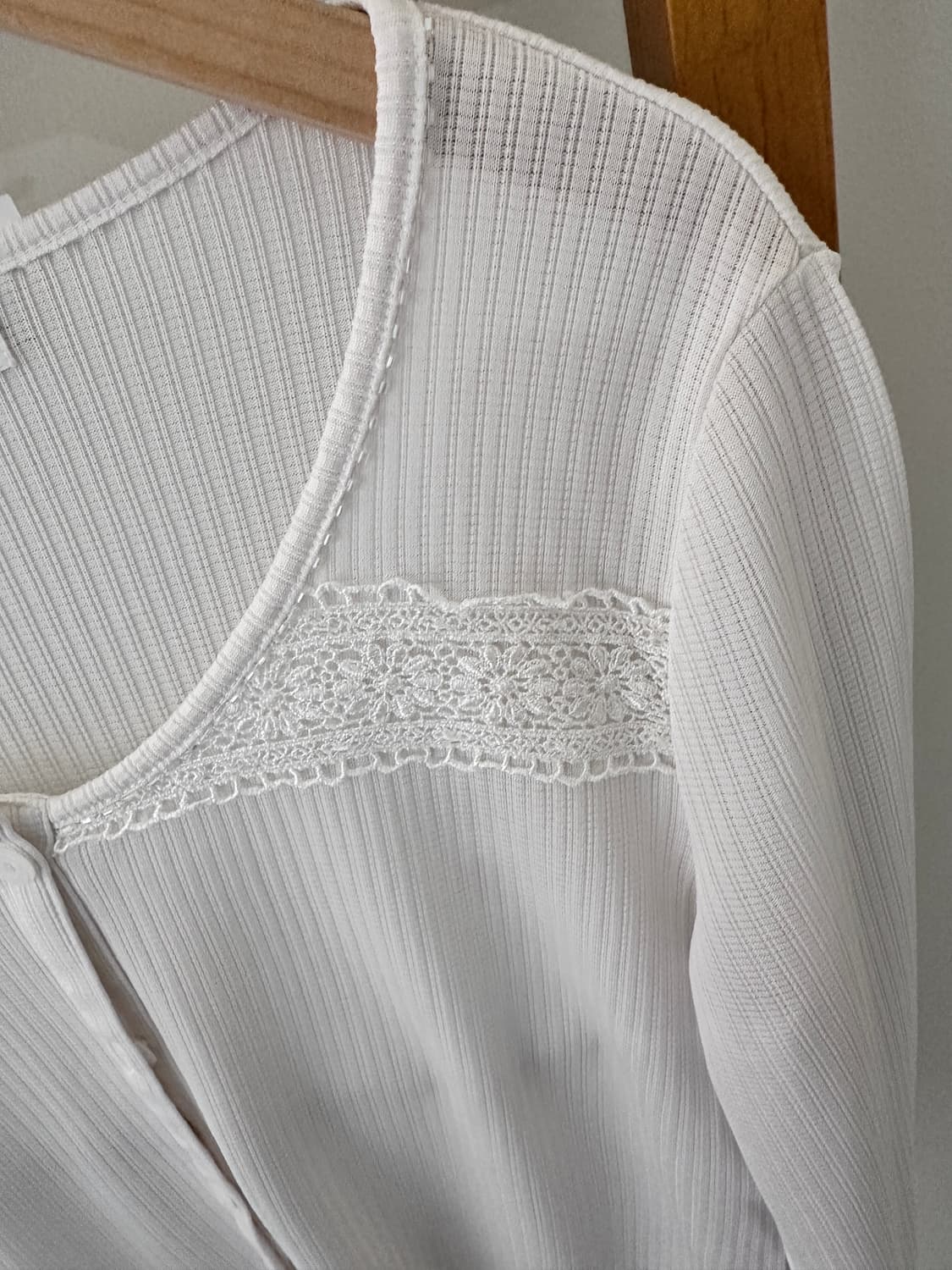 꾸레쥬 레이스 가디건 상품이미지3