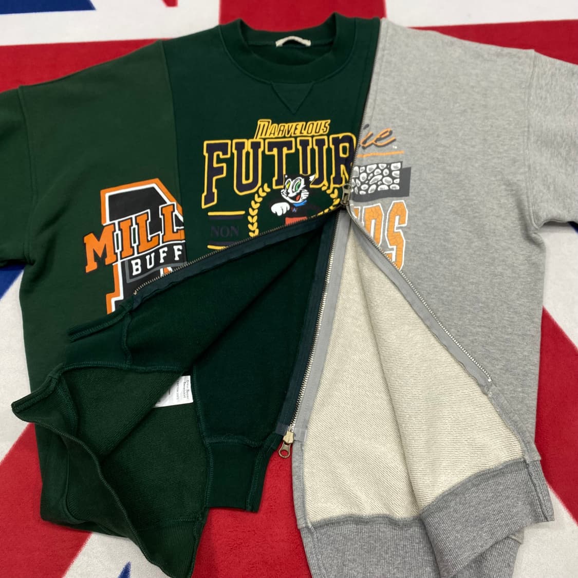 소윰 크로스지퍼 맨투맨 여성 free 상품이미지2