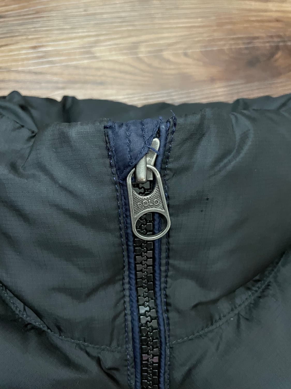 폴로 랄프로렌 다운 푸퍼 베스트 패딩조끼 네이비 블랙 상품이미지3