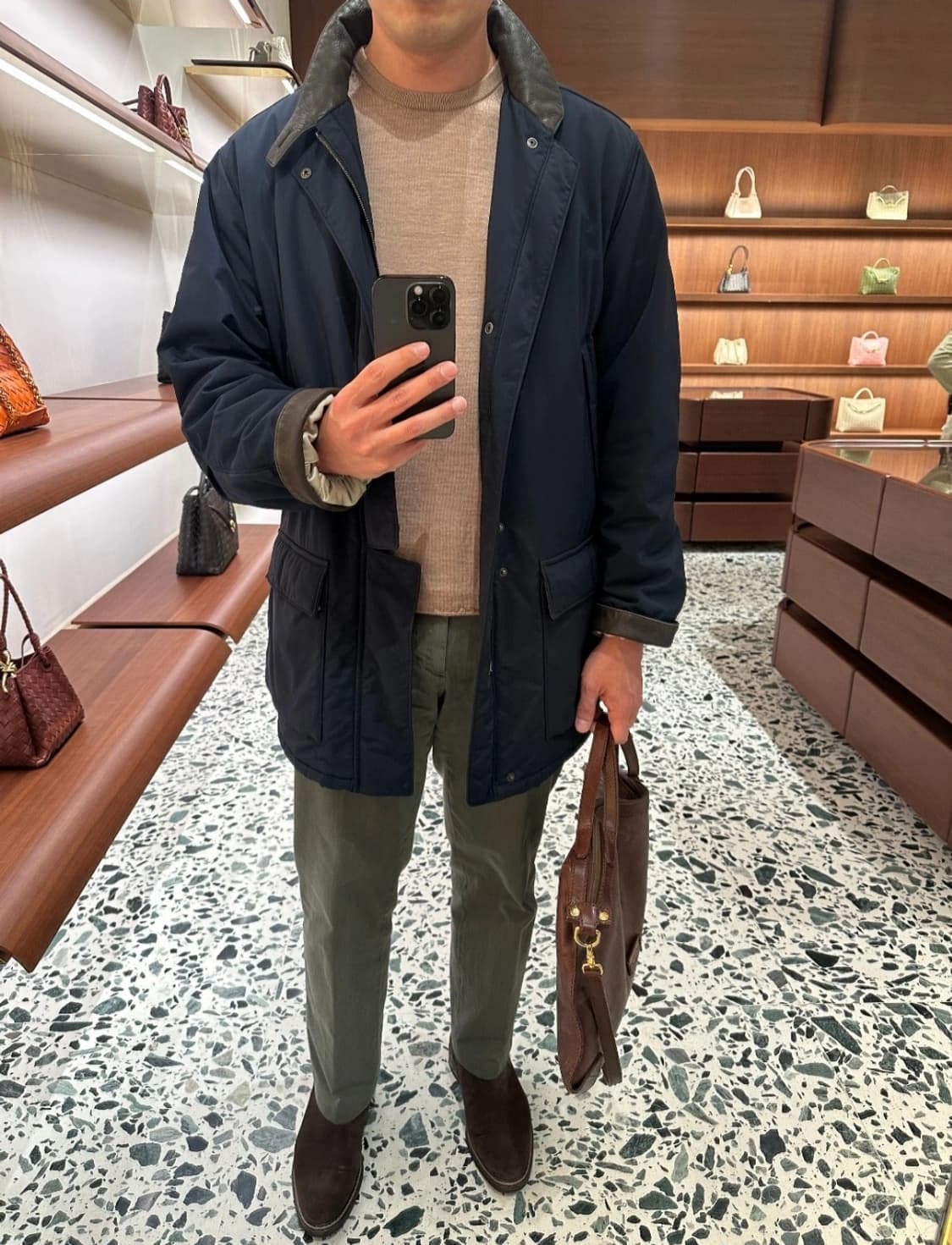 [정품인증서 포함] 로로피아나 버라지 남성 자켓 XL(105~110) 상품이미지2