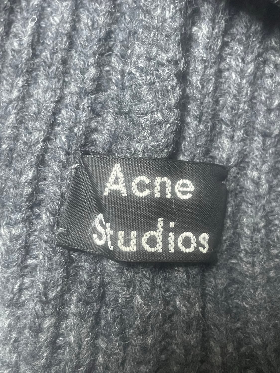 아크네 스튜디오 그레이 회색 비니 새상품 상품이미지2