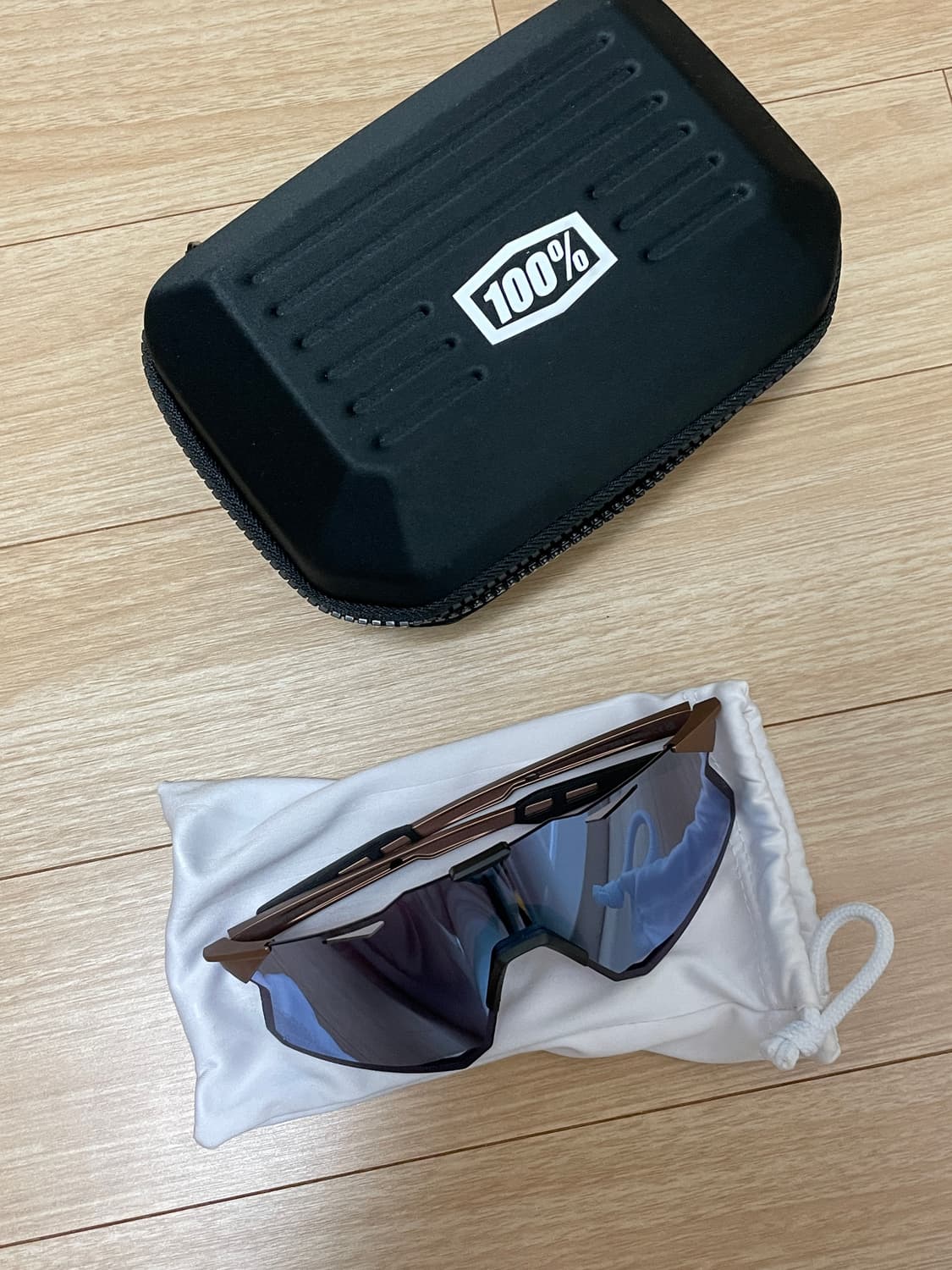 100% 하이퍼크래프트 크롬블루 러닝고글 선글라스 상품이미지2