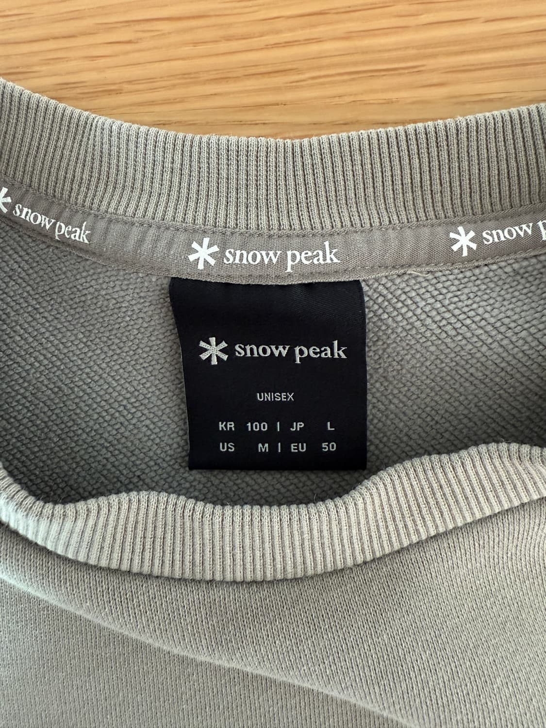 스노우피크(snow peak) 맨투맨 상품이미지7