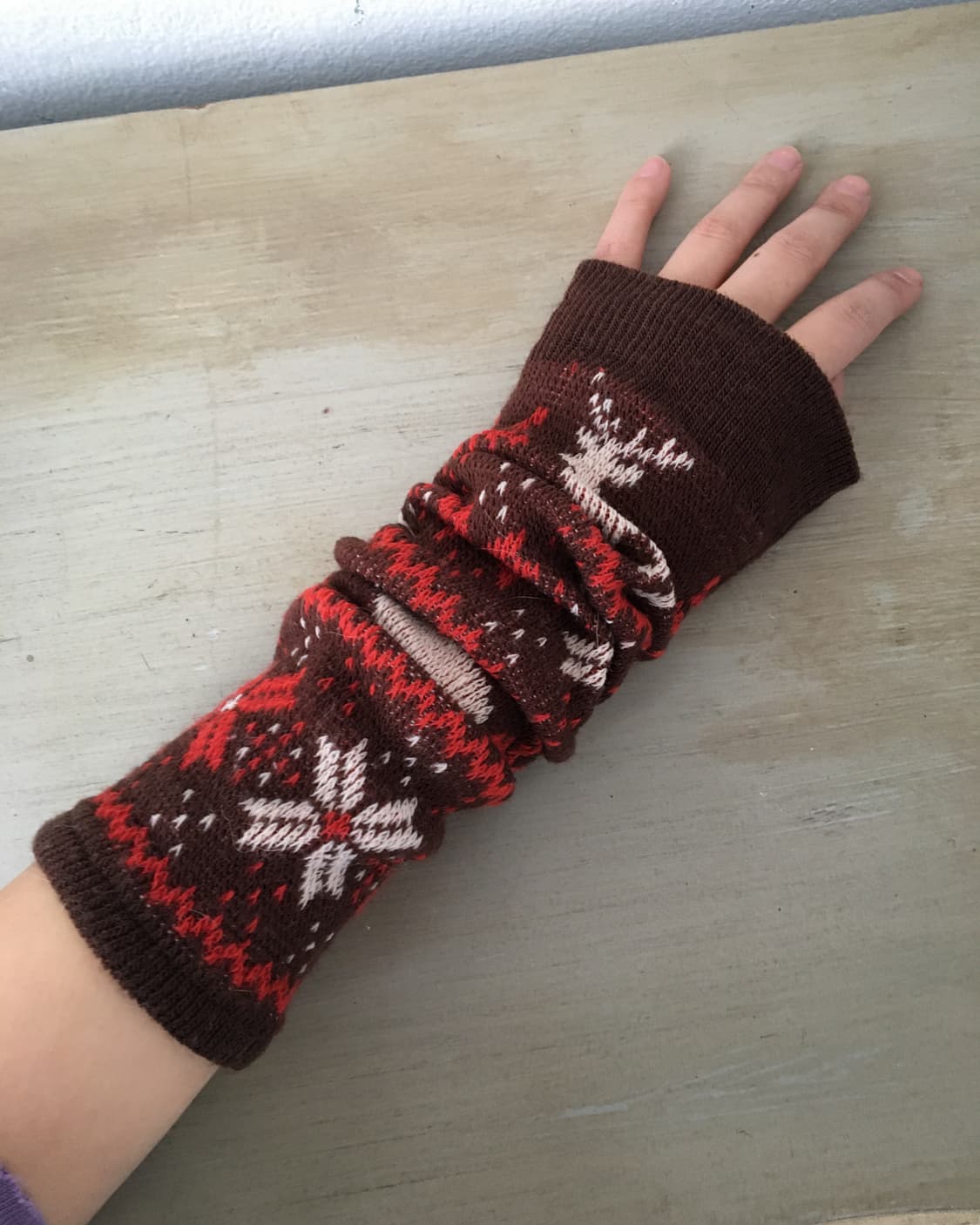  nordic pattern warmer 상품이미지2