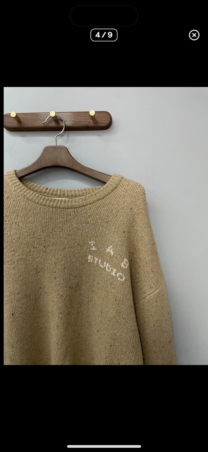 아이앱 스튜디오 X 새들러하우스 니트치즈 스웨터 A2919 상품이미지3