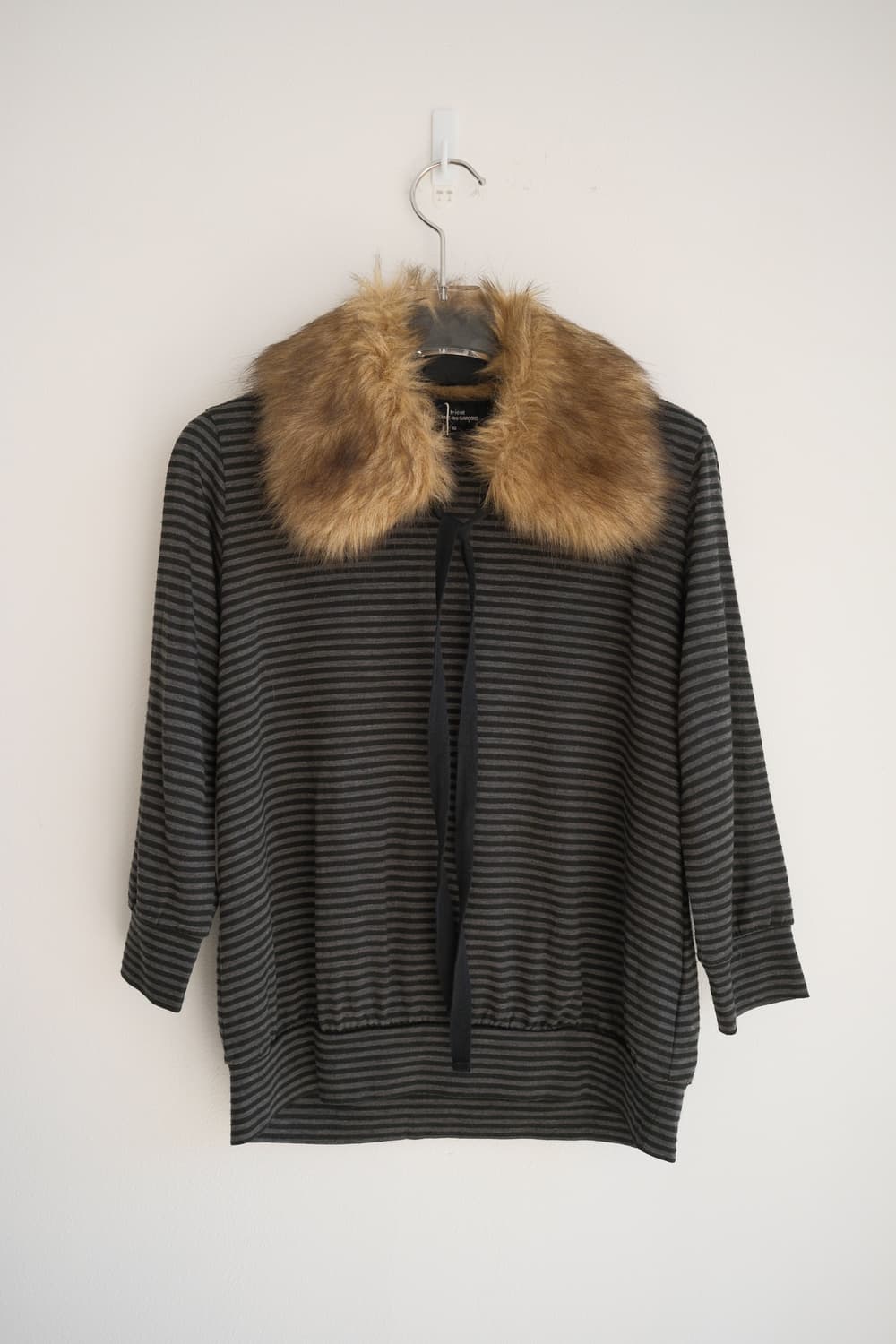 Fur collar top 상품이미지3