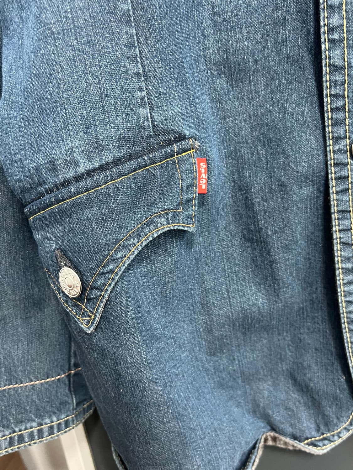 Levis 리바이스 71417 캐주얼 워크웨어 데님 자켓 상품이미지3