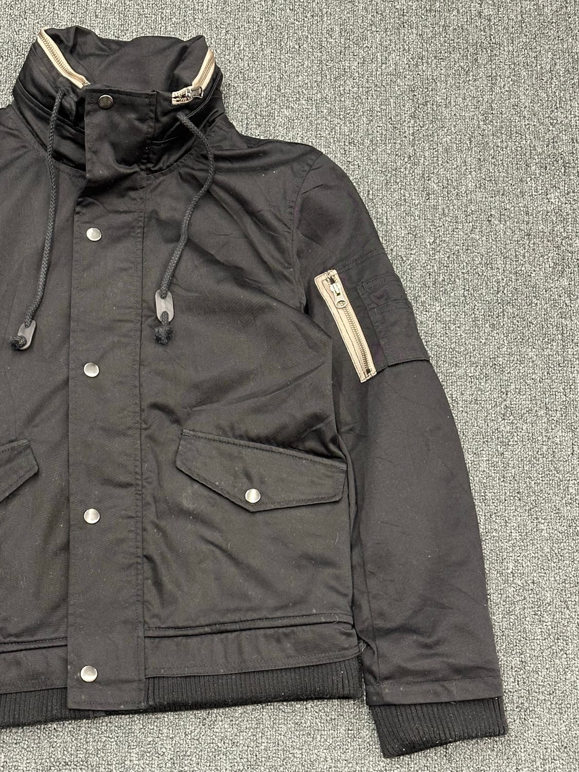 M)THE SHOP TK 빈티지 블랙 봄버자켓 상품이미지3