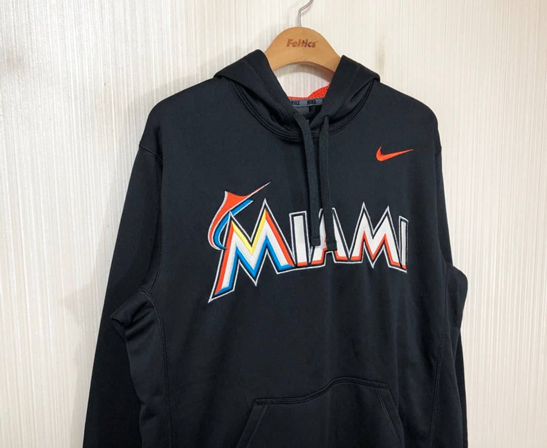 MLB 나이키 마이애미말린스 풀오버 후드티셔츠 M(해외) 상품이미지5