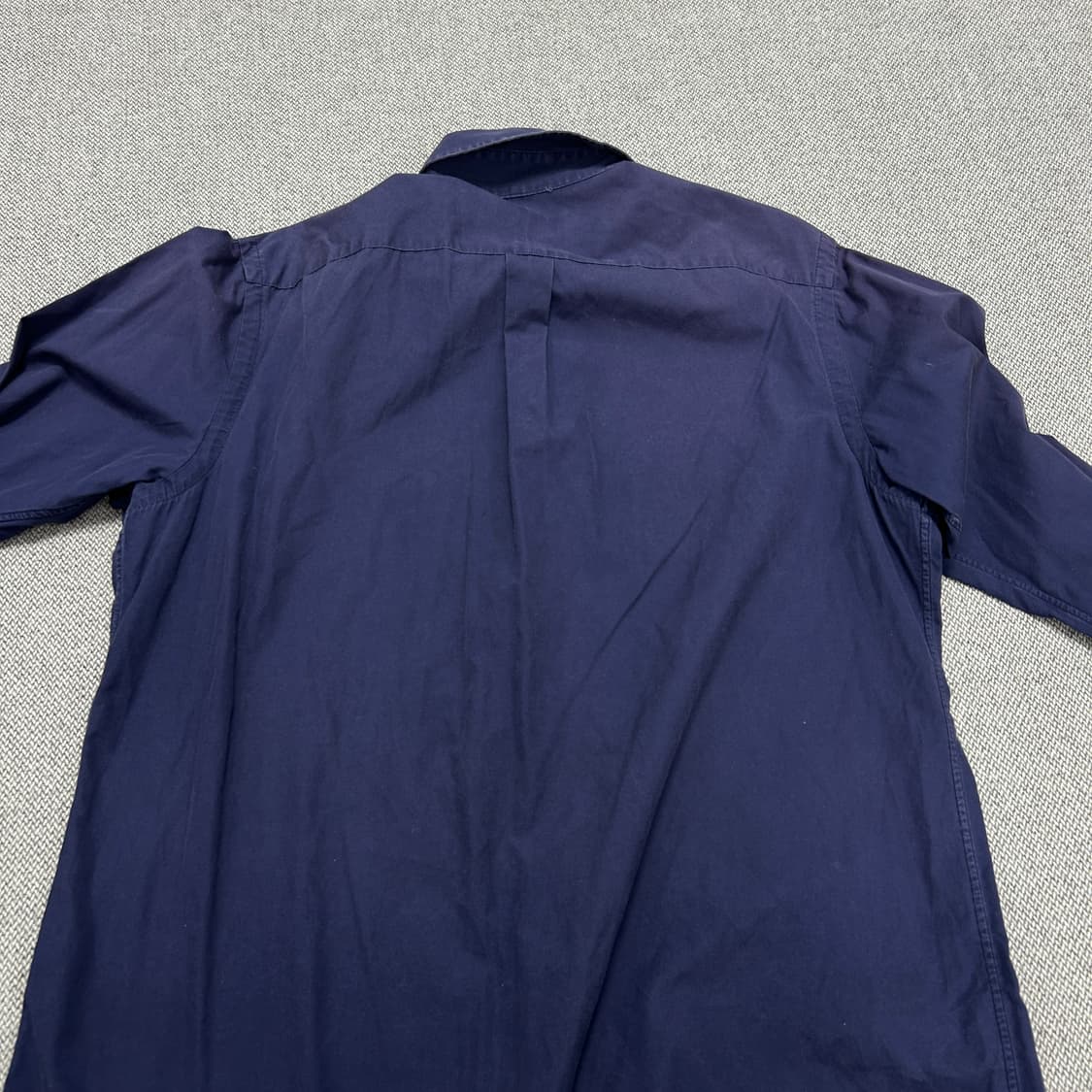 폴로 워시드 네이비 셔츠(M) 상품이미지7