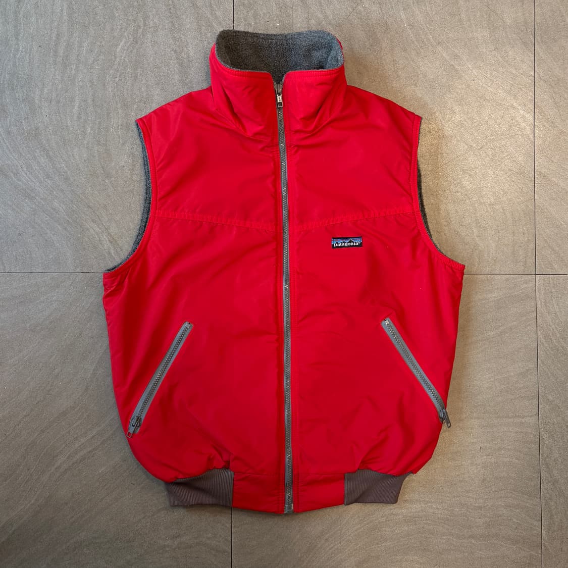 80s patagonia 80년대 생산 파타고니아 쉘드 베스트 자켓 상품이미지1