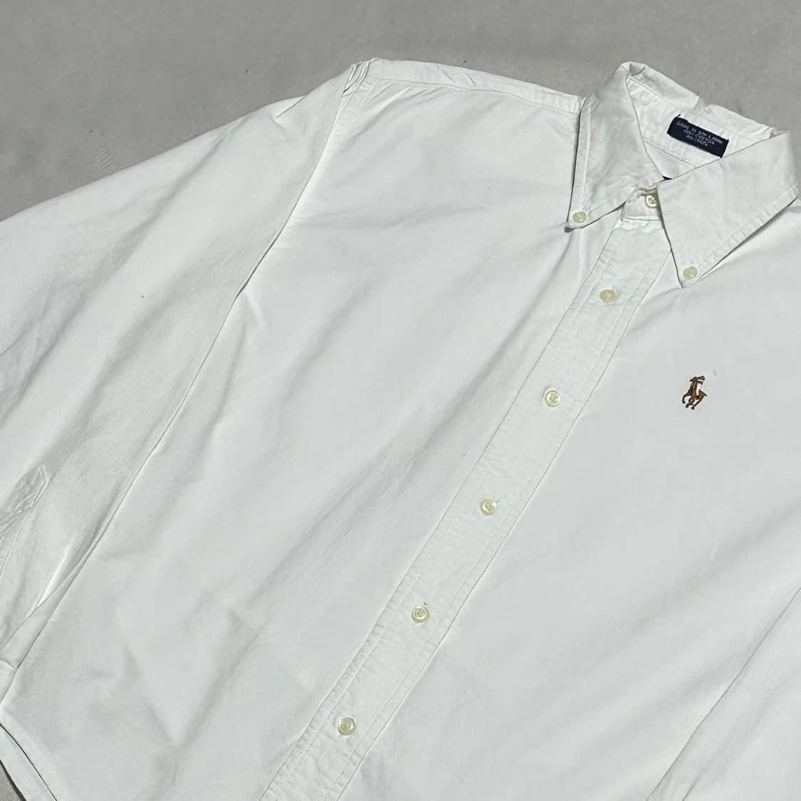 16 폴로랄프로렌 화이트 코튼 셔츠 상품이미지1