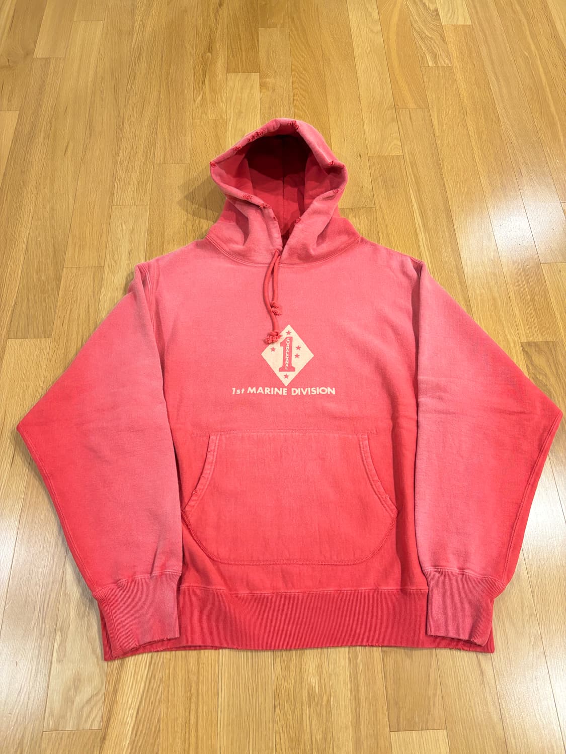 BOWWOW 1ST MARINE DIVISION HOODIE AGEING 상품이미지7