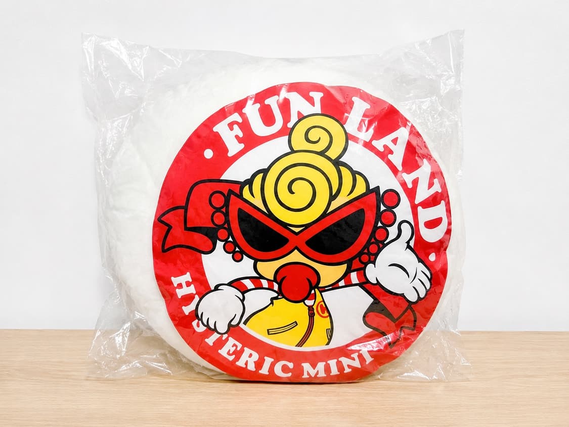 HYSTERIC MINI FUN LAND 원형 쿠션 커버 (백로고) 상품이미지1