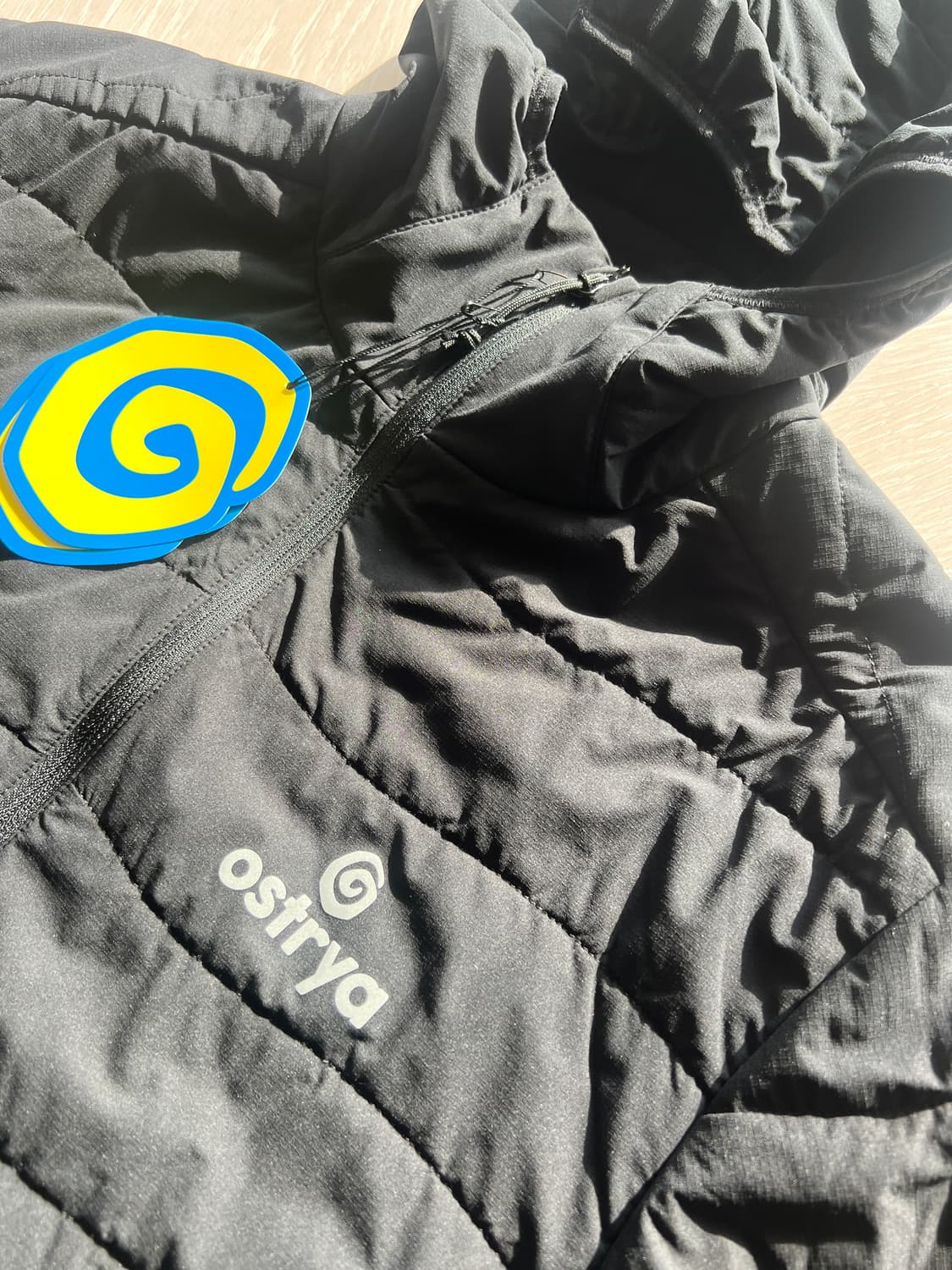 오스트리야 신세틱 샙우드 자켓 블랙 M 사이즈 새상품 상품이미지4