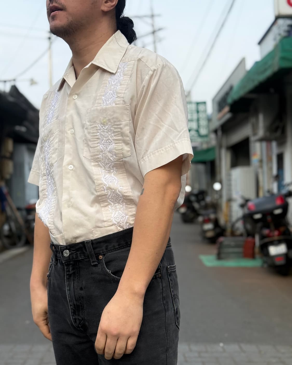 90-00‘s 안토니 폭시 구아야베라 셔츠 L 상품이미지10