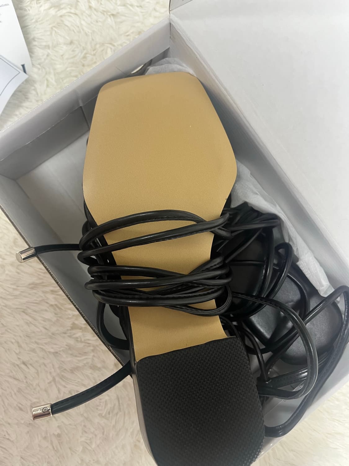 Bohemian seoul 레이스업 샌들 상품이미지6