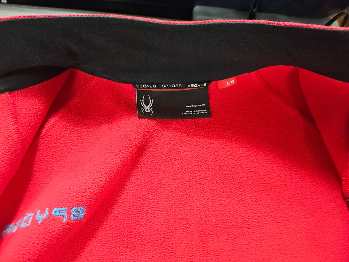 스파이더 레드 집업  자켓  105 상품이미지4