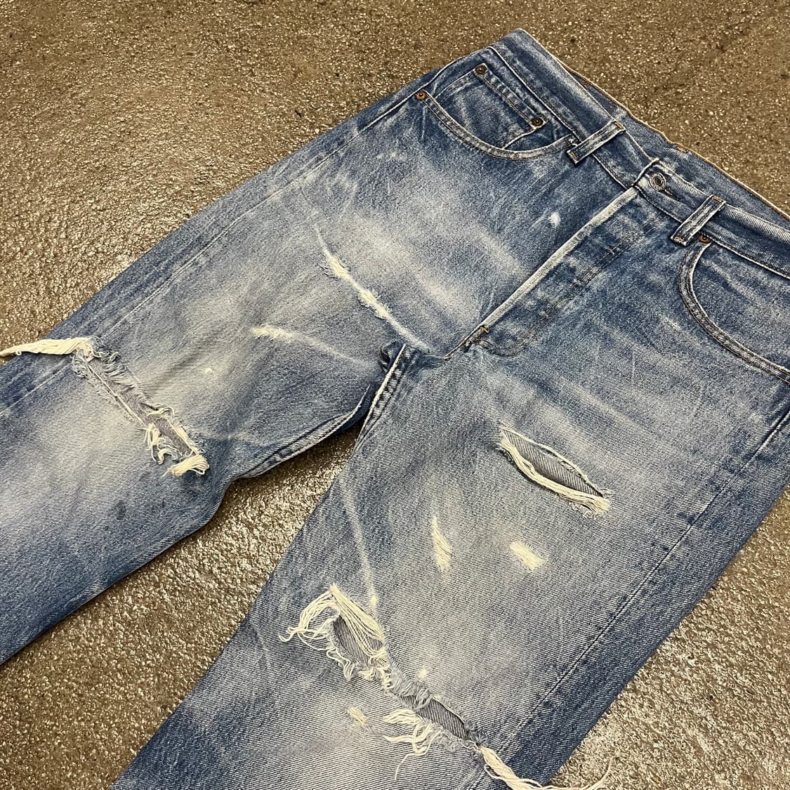 90s USA Levis501 디스진 (32”) 상품이미지2