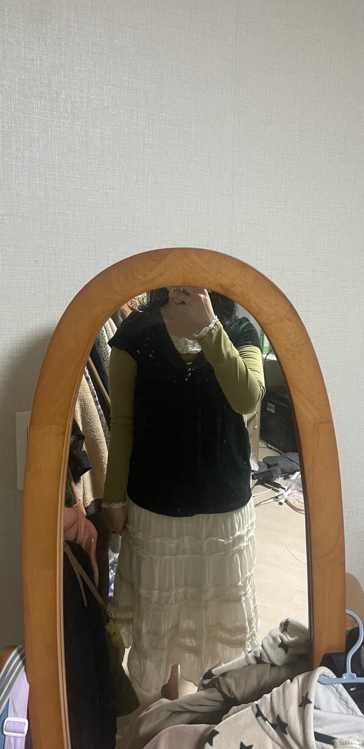 모리걸 빈티지 말차라떼 블라우스 set 🌿🍵🎀 상품이미지7