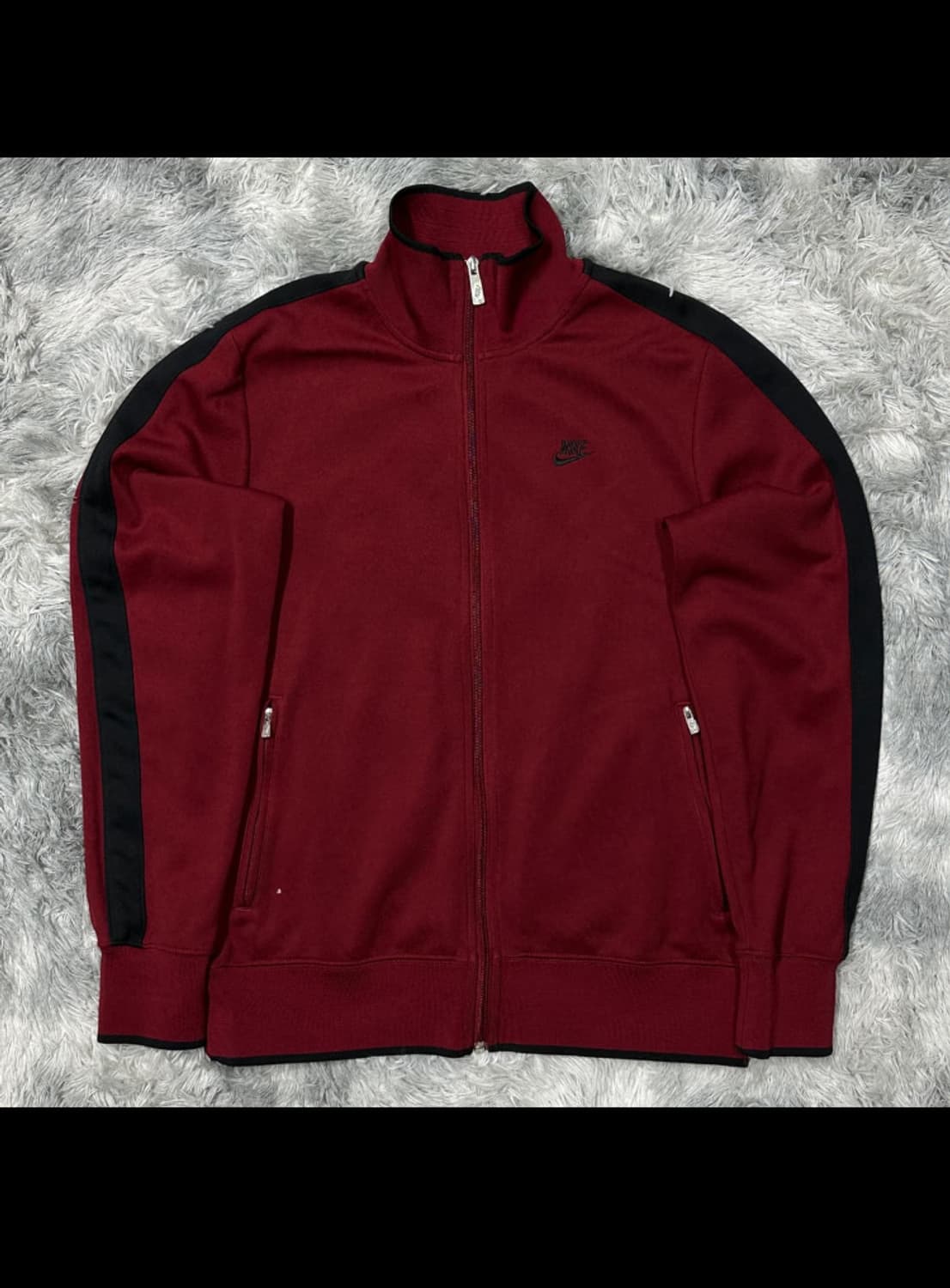 나이키 트랙탑/져지 버건디 L 상품이미지1
