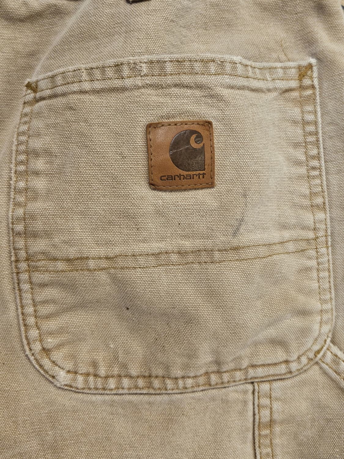 칼하트 헤비 플란넬 캔버스 카펜터 팬츠 ( 34 X 30 )/ 10050 상품이미지8